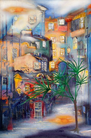 Five minutes before sunset